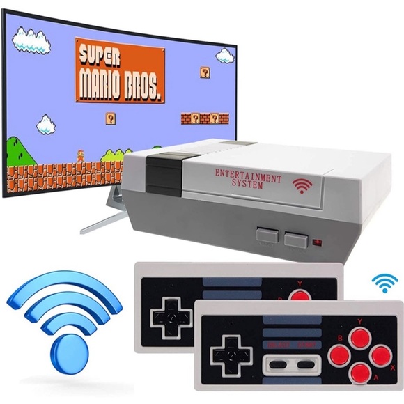 New - Wireless Classic Retro Handheld Game Console with 620 Built-in Games - Picture 10 of 15